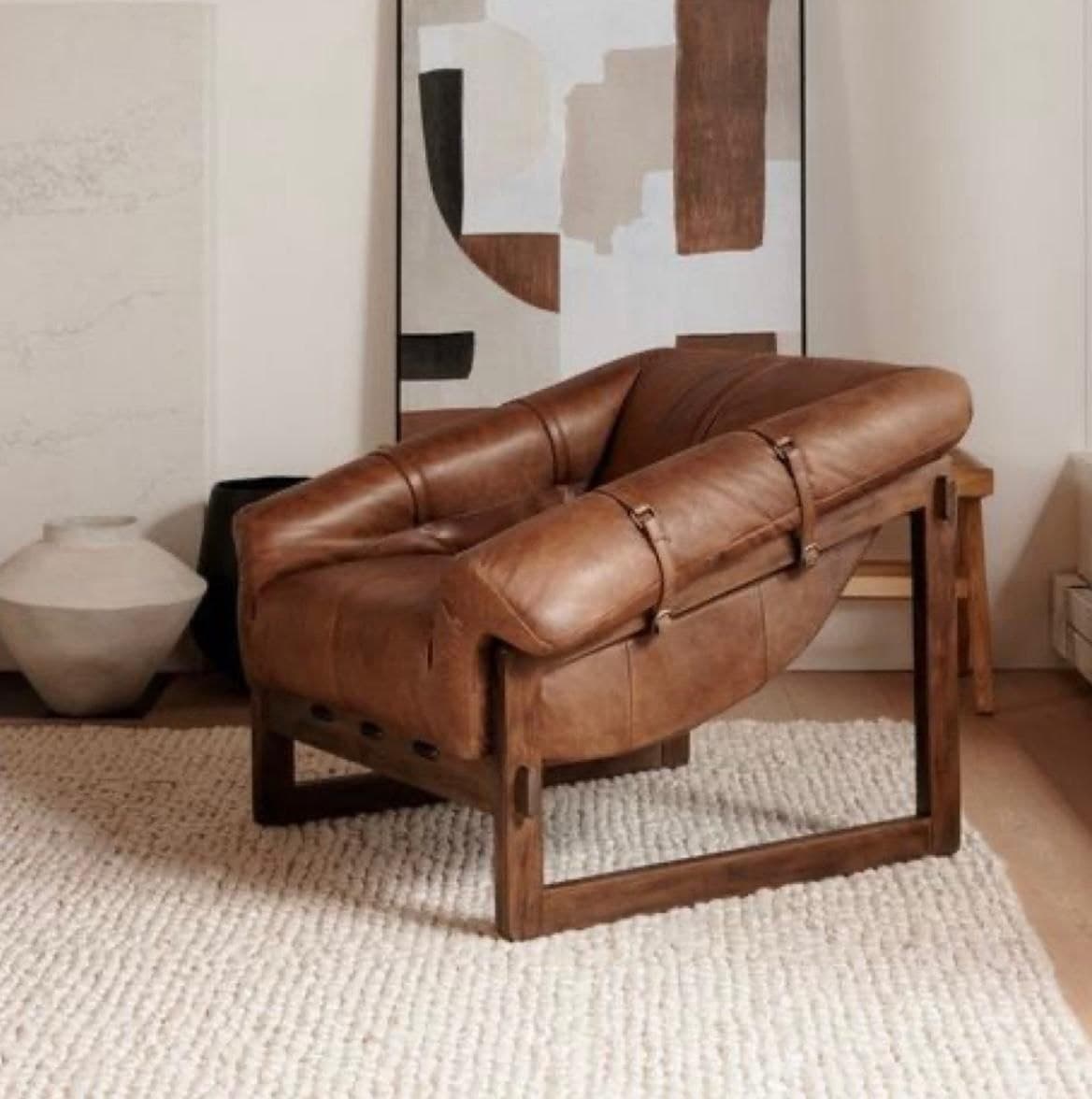 Regal Chester Chair in Royal Plum Leather view