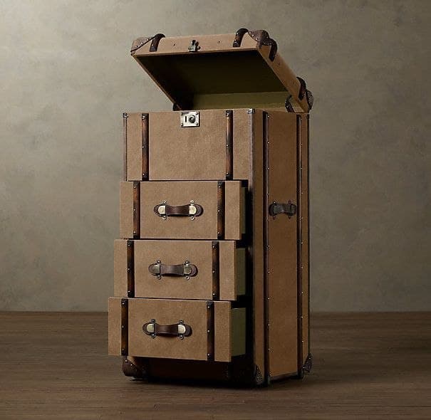 4-Drawer Flip-Flop Trunk Chest view