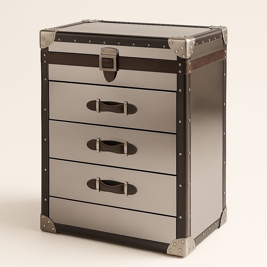 Aviator Brushed Chest of Drawers